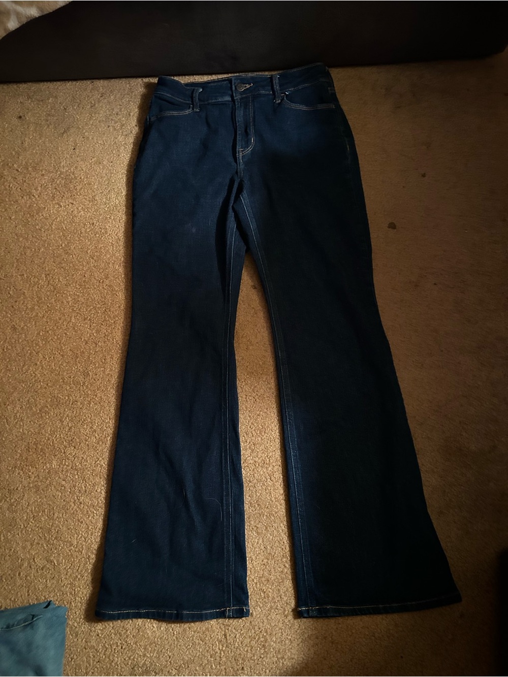 Old Navy Dark Blue Flare Jeans